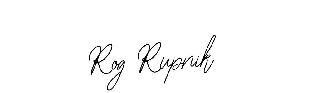 How to make Rog Rupnik signature? Bearetta-2O07w is a professional autograph style. Create handwritten signature for Rog Rupnik name. Rog Rupnik signature style 12 images and pictures png