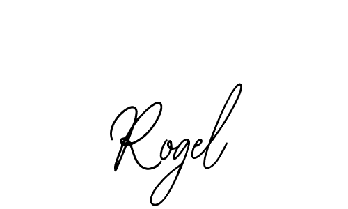 Make a beautiful signature design for name Rogel. With this signature (Bearetta-2O07w) style, you can create a handwritten signature for free. Rogel signature style 12 images and pictures png
