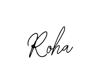 How to make Roha signature? Bearetta-2O07w is a professional autograph style. Create handwritten signature for Roha name. Roha signature style 12 images and pictures png