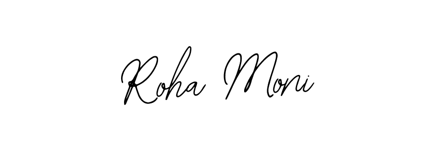 How to Draw Roha Moni signature style? Bearetta-2O07w is a latest design signature styles for name Roha Moni. Roha Moni signature style 12 images and pictures png