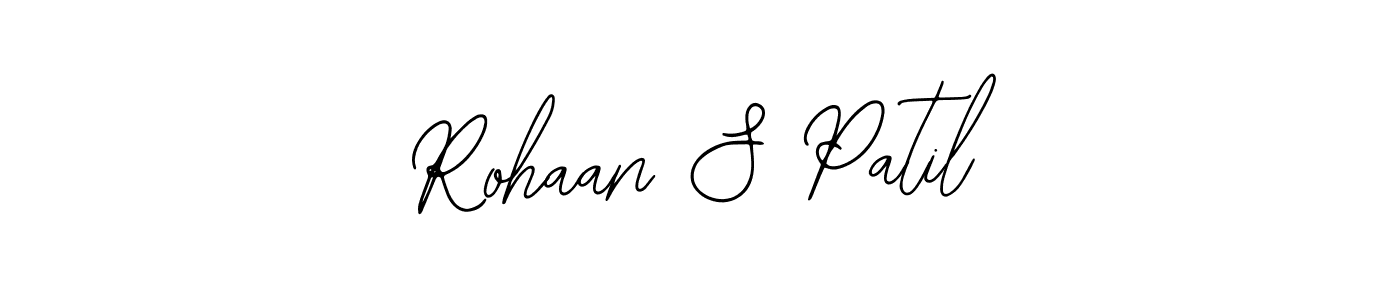 How to make Rohaan S Patil signature? Bearetta-2O07w is a professional autograph style. Create handwritten signature for Rohaan S Patil name. Rohaan S Patil signature style 12 images and pictures png