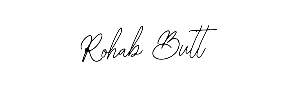 The best way (Bearetta-2O07w) to make a short signature is to pick only two or three words in your name. The name Rohab Butt include a total of six letters. For converting this name. Rohab Butt signature style 12 images and pictures png