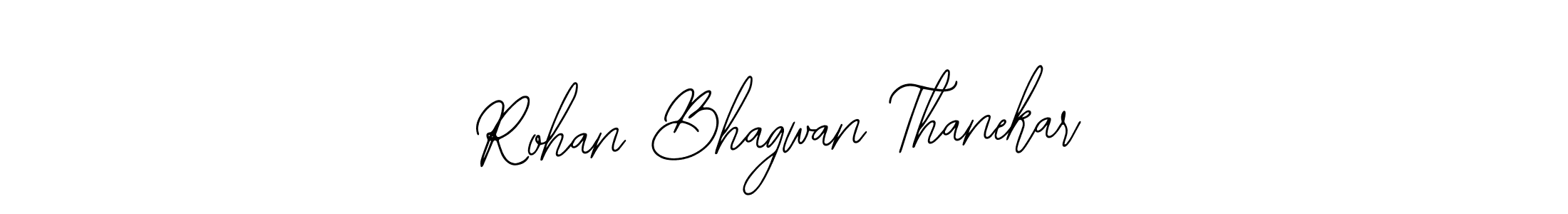 Make a beautiful signature design for name Rohan Bhagwan Thanekar. With this signature (Bearetta-2O07w) style, you can create a handwritten signature for free. Rohan Bhagwan Thanekar signature style 12 images and pictures png