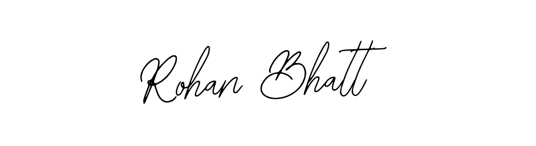 How to make Rohan Bhatt name signature. Use Bearetta-2O07w style for creating short signs online. This is the latest handwritten sign. Rohan Bhatt signature style 12 images and pictures png