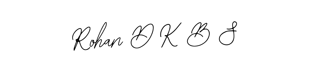 Make a beautiful signature design for name Rohan D K B S. Use this online signature maker to create a handwritten signature for free. Rohan D K B S signature style 12 images and pictures png