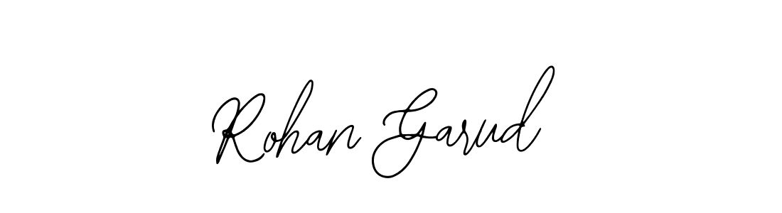 How to make Rohan Garud name signature. Use Bearetta-2O07w style for creating short signs online. This is the latest handwritten sign. Rohan Garud signature style 12 images and pictures png