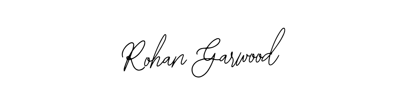 You should practise on your own different ways (Bearetta-2O07w) to write your name (Rohan Garwood) in signature. don't let someone else do it for you. Rohan Garwood signature style 12 images and pictures png