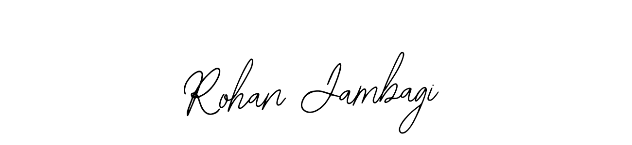 It looks lik you need a new signature style for name Rohan Jambagi. Design unique handwritten (Bearetta-2O07w) signature with our free signature maker in just a few clicks. Rohan Jambagi signature style 12 images and pictures png