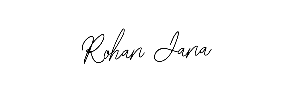 You should practise on your own different ways (Bearetta-2O07w) to write your name (Rohan Jana) in signature. don't let someone else do it for you. Rohan Jana signature style 12 images and pictures png