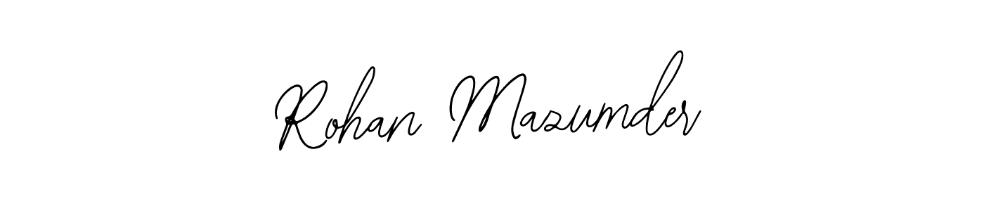 You should practise on your own different ways (Bearetta-2O07w) to write your name (Rohan Mazumder) in signature. don't let someone else do it for you. Rohan Mazumder signature style 12 images and pictures png