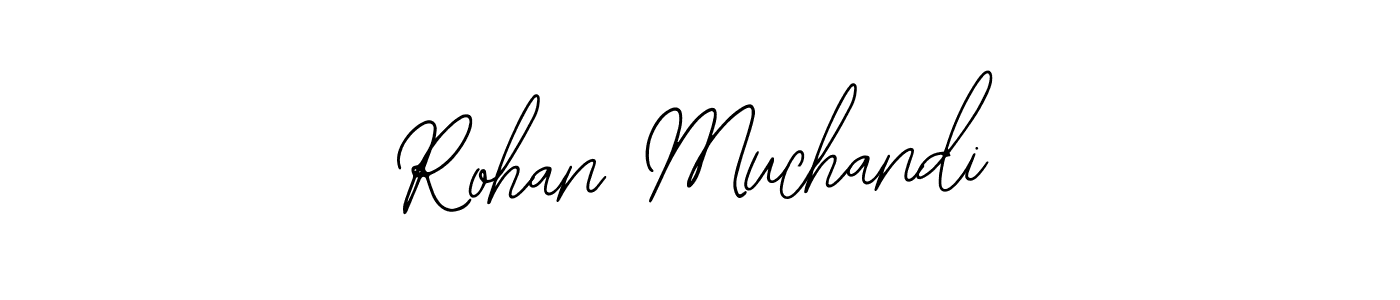 The best way (Bearetta-2O07w) to make a short signature is to pick only two or three words in your name. The name Rohan Muchandi include a total of six letters. For converting this name. Rohan Muchandi signature style 12 images and pictures png