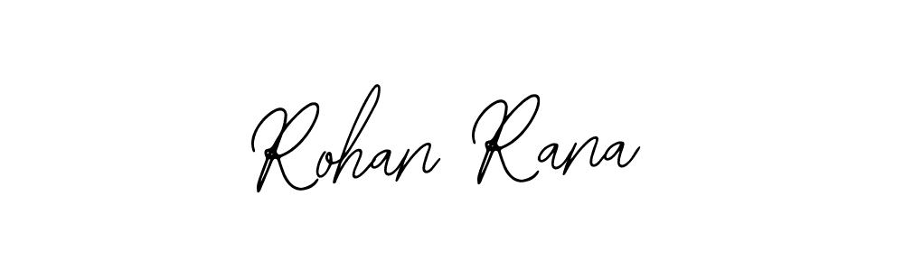 Use a signature maker to create a handwritten signature online. With this signature software, you can design (Bearetta-2O07w) your own signature for name Rohan Rana. Rohan Rana signature style 12 images and pictures png
