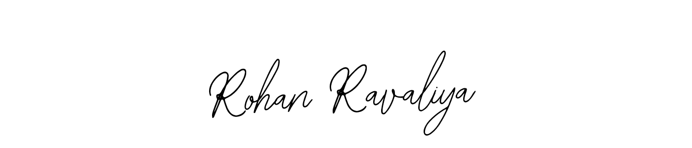 Bearetta-2O07w is a professional signature style that is perfect for those who want to add a touch of class to their signature. It is also a great choice for those who want to make their signature more unique. Get Rohan Ravaliya name to fancy signature for free. Rohan Ravaliya signature style 12 images and pictures png