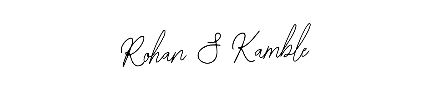 Bearetta-2O07w is a professional signature style that is perfect for those who want to add a touch of class to their signature. It is also a great choice for those who want to make their signature more unique. Get Rohan S Kamble name to fancy signature for free. Rohan S Kamble signature style 12 images and pictures png