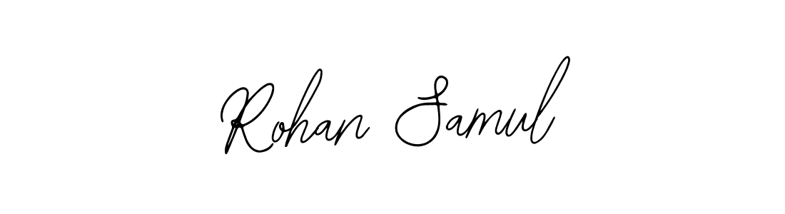 Create a beautiful signature design for name Rohan Samul. With this signature (Bearetta-2O07w) fonts, you can make a handwritten signature for free. Rohan Samul signature style 12 images and pictures png