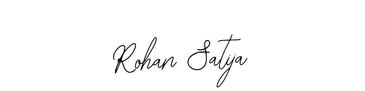 Bearetta-2O07w is a professional signature style that is perfect for those who want to add a touch of class to their signature. It is also a great choice for those who want to make their signature more unique. Get Rohan Satija name to fancy signature for free. Rohan Satija signature style 12 images and pictures png