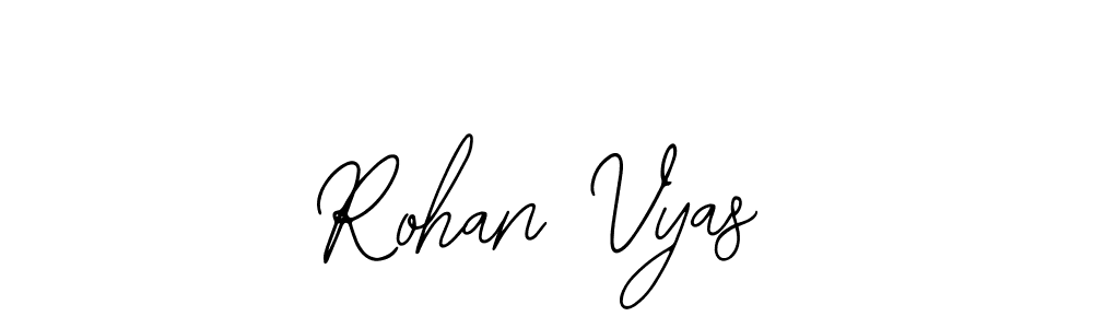 Design your own signature with our free online signature maker. With this signature software, you can create a handwritten (Bearetta-2O07w) signature for name Rohan Vyas. Rohan Vyas signature style 12 images and pictures png