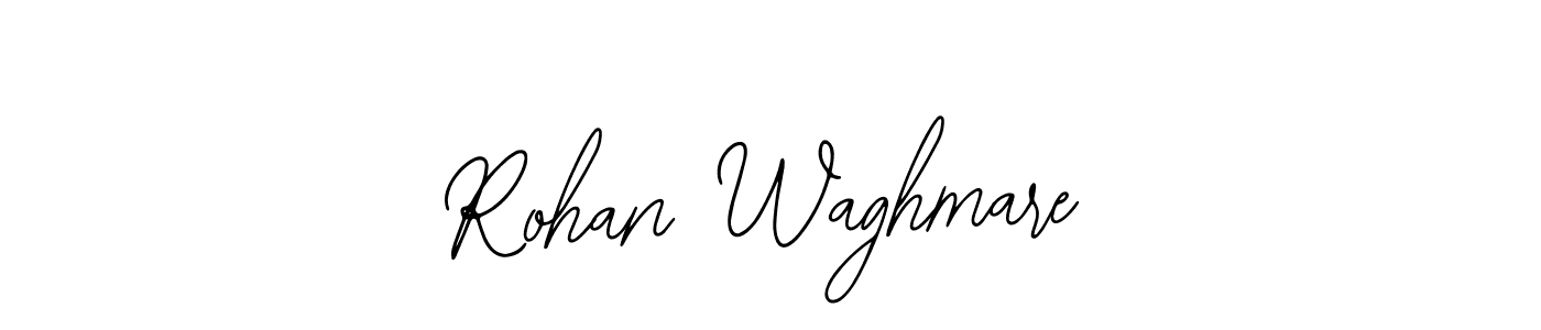 Design your own signature with our free online signature maker. With this signature software, you can create a handwritten (Bearetta-2O07w) signature for name Rohan Waghmare. Rohan Waghmare signature style 12 images and pictures png