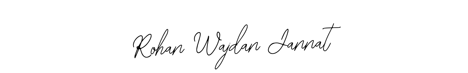 You can use this online signature creator to create a handwritten signature for the name Rohan Wajdan Jannat. This is the best online autograph maker. Rohan Wajdan Jannat signature style 12 images and pictures png