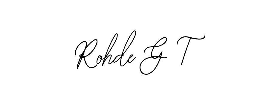 Once you've used our free online signature maker to create your best signature Bearetta-2O07w style, it's time to enjoy all of the benefits that Rohde G T name signing documents. Rohde G T signature style 12 images and pictures png