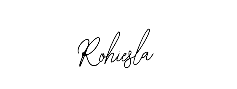 How to make Rohiesla signature? Bearetta-2O07w is a professional autograph style. Create handwritten signature for Rohiesla name. Rohiesla signature style 12 images and pictures png