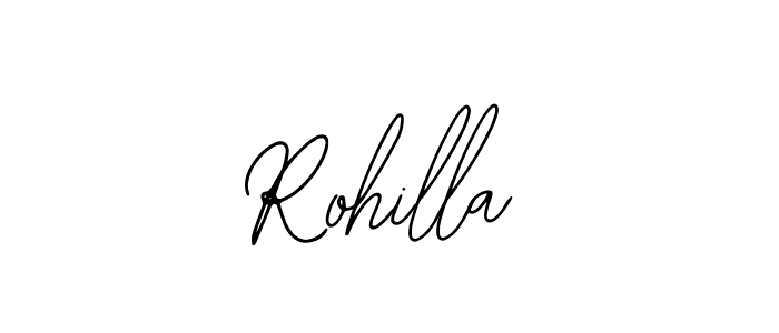How to make Rohilla signature? Bearetta-2O07w is a professional autograph style. Create handwritten signature for Rohilla name. Rohilla signature style 12 images and pictures png