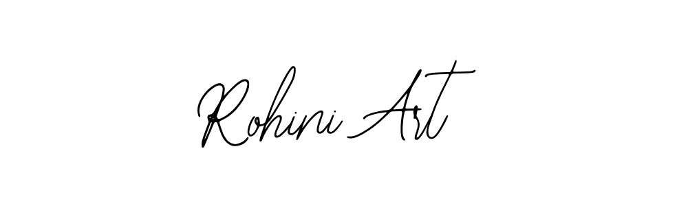 You should practise on your own different ways (Bearetta-2O07w) to write your name (Rohini Art) in signature. don't let someone else do it for you. Rohini Art signature style 12 images and pictures png
