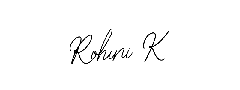 This is the best signature style for the Rohini K name. Also you like these signature font (Bearetta-2O07w). Mix name signature. Rohini K signature style 12 images and pictures png