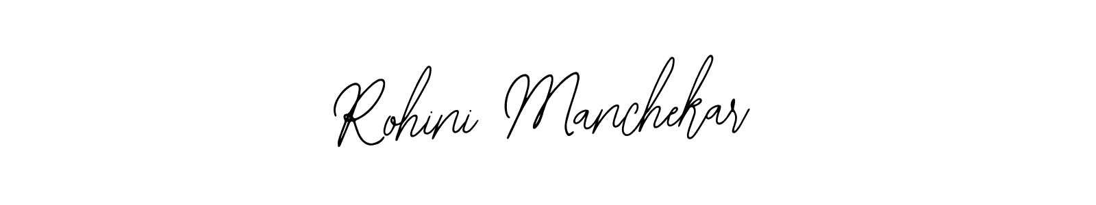 Rohini Manchekar stylish signature style. Best Handwritten Sign (Bearetta-2O07w) for my name. Handwritten Signature Collection Ideas for my name Rohini Manchekar. Rohini Manchekar signature style 12 images and pictures png