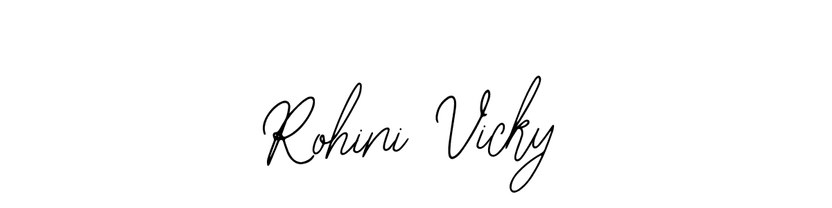 Best and Professional Signature Style for Rohini Vicky. Bearetta-2O07w Best Signature Style Collection. Rohini Vicky signature style 12 images and pictures png