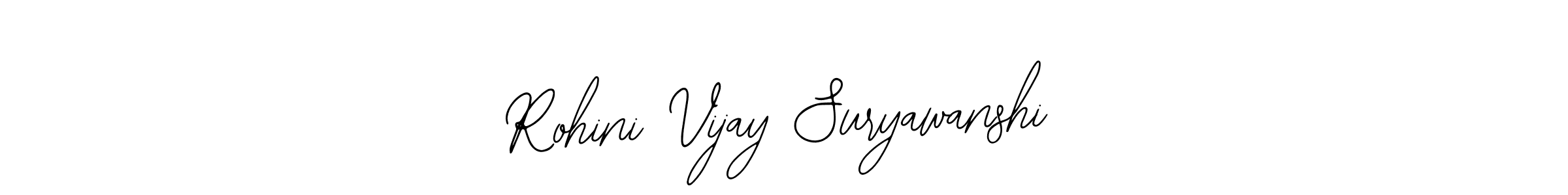 Make a beautiful signature design for name Rohini Vijay Suryawanshi. With this signature (Bearetta-2O07w) style, you can create a handwritten signature for free. Rohini Vijay Suryawanshi signature style 12 images and pictures png