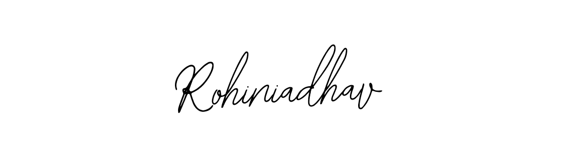 You should practise on your own different ways (Bearetta-2O07w) to write your name (Rohiniadhav) in signature. don't let someone else do it for you. Rohiniadhav signature style 12 images and pictures png