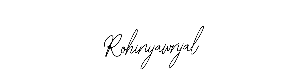 How to make Rohinijawnjal signature? Bearetta-2O07w is a professional autograph style. Create handwritten signature for Rohinijawnjal name. Rohinijawnjal signature style 12 images and pictures png