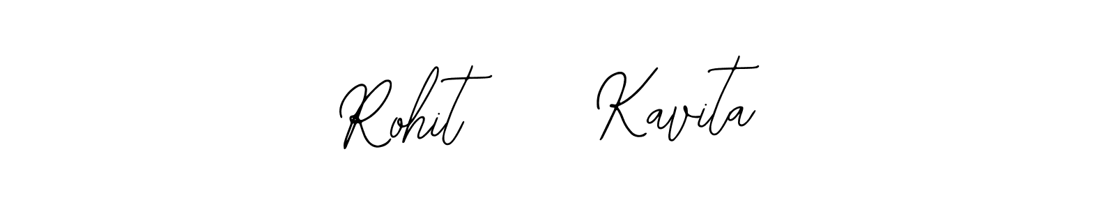 Create a beautiful signature design for name Rohit     Kavita. With this signature (Bearetta-2O07w) fonts, you can make a handwritten signature for free. Rohit     Kavita signature style 12 images and pictures png