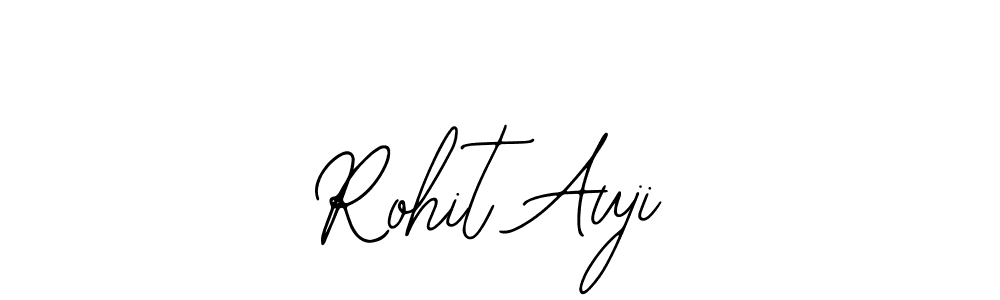 You should practise on your own different ways (Bearetta-2O07w) to write your name (Rohit Auji) in signature. don't let someone else do it for you. Rohit Auji signature style 12 images and pictures png