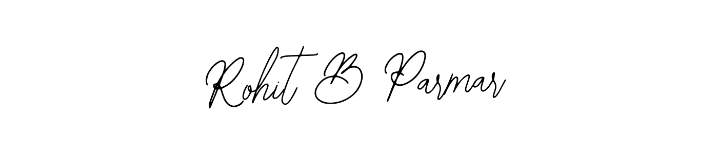 It looks lik you need a new signature style for name Rohit B Parmar. Design unique handwritten (Bearetta-2O07w) signature with our free signature maker in just a few clicks. Rohit B Parmar signature style 12 images and pictures png