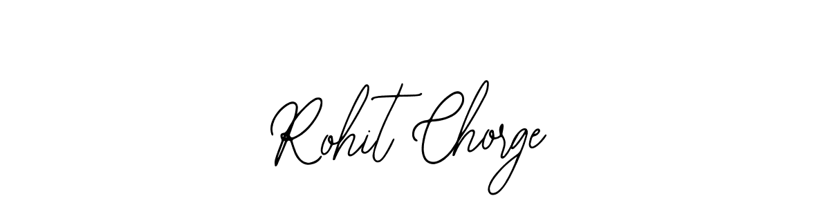 Make a beautiful signature design for name Rohit Chorge. With this signature (Bearetta-2O07w) style, you can create a handwritten signature for free. Rohit Chorge signature style 12 images and pictures png