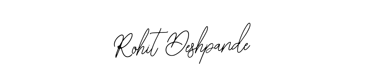 Also we have Rohit Deshpande name is the best signature style. Create professional handwritten signature collection using Bearetta-2O07w autograph style. Rohit Deshpande signature style 12 images and pictures png