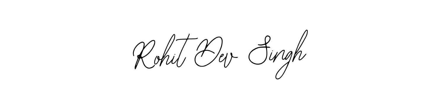 Bearetta-2O07w is a professional signature style that is perfect for those who want to add a touch of class to their signature. It is also a great choice for those who want to make their signature more unique. Get Rohit Dev Singh name to fancy signature for free. Rohit Dev Singh signature style 12 images and pictures png