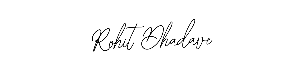 Design your own signature with our free online signature maker. With this signature software, you can create a handwritten (Bearetta-2O07w) signature for name Rohit Dhadave. Rohit Dhadave signature style 12 images and pictures png