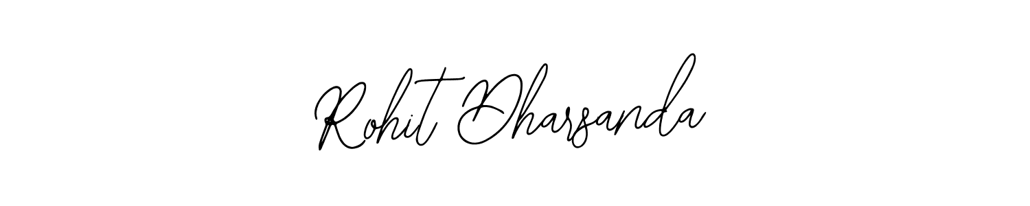 Design your own signature with our free online signature maker. With this signature software, you can create a handwritten (Bearetta-2O07w) signature for name Rohit Dharsanda. Rohit Dharsanda signature style 12 images and pictures png