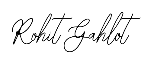 Enhance your business communications with Rohit Gahlot signature in Bearetta-2O07w lettering. Clean, modern, and universally compatible. Rohit Gahlot signature style 12 images and pictures png
