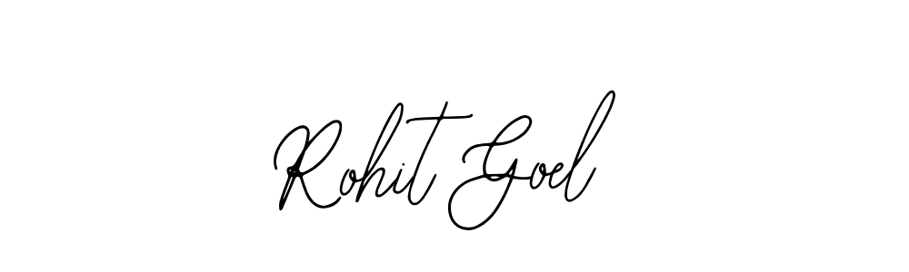 Design your own signature with our free online signature maker. With this signature software, you can create a handwritten (Bearetta-2O07w) signature for name Rohit Goel. Rohit Goel signature style 12 images and pictures png