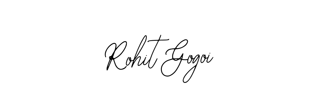 Design your own signature with our free online signature maker. With this signature software, you can create a handwritten (Bearetta-2O07w) signature for name Rohit Gogoi. Rohit Gogoi signature style 12 images and pictures png