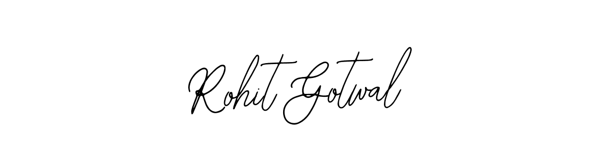 Make a short Rohit Gotwal signature style. Manage your documents anywhere anytime using Bearetta-2O07w. Create and add eSignatures, submit forms, share and send files easily. Rohit Gotwal signature style 12 images and pictures png