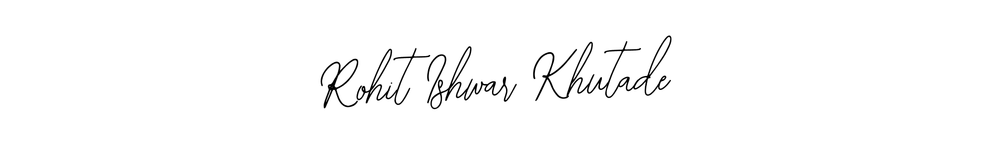 Bearetta-2O07w is a professional signature style that is perfect for those who want to add a touch of class to their signature. It is also a great choice for those who want to make their signature more unique. Get Rohit Ishwar Khutade name to fancy signature for free. Rohit Ishwar Khutade signature style 12 images and pictures png