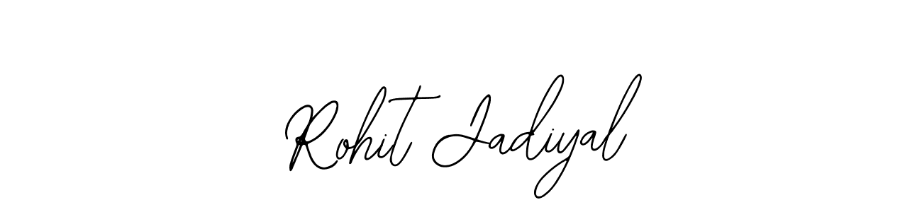 Make a short Rohit Jadiyal signature style. Manage your documents anywhere anytime using Bearetta-2O07w. Create and add eSignatures, submit forms, share and send files easily. Rohit Jadiyal signature style 12 images and pictures png