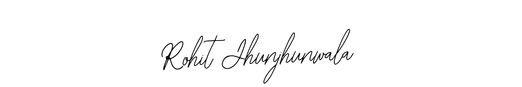 It looks lik you need a new signature style for name Rohit Jhunjhunwala. Design unique handwritten (Bearetta-2O07w) signature with our free signature maker in just a few clicks. Rohit Jhunjhunwala signature style 12 images and pictures png
