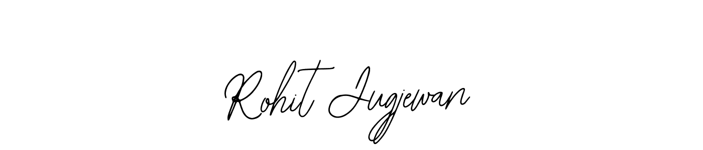 You should practise on your own different ways (Bearetta-2O07w) to write your name (Rohit Jugjewan) in signature. don't let someone else do it for you. Rohit Jugjewan signature style 12 images and pictures png