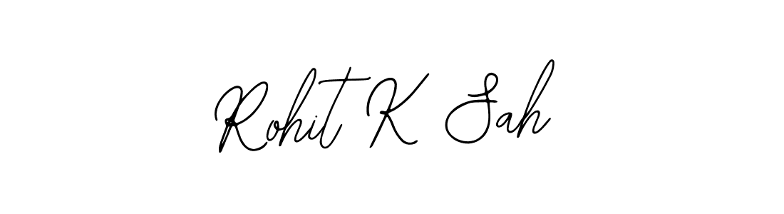 if you are searching for the best signature style for your name Rohit K Sah. so please give up your signature search. here we have designed multiple signature styles  using Bearetta-2O07w. Rohit K Sah signature style 12 images and pictures png